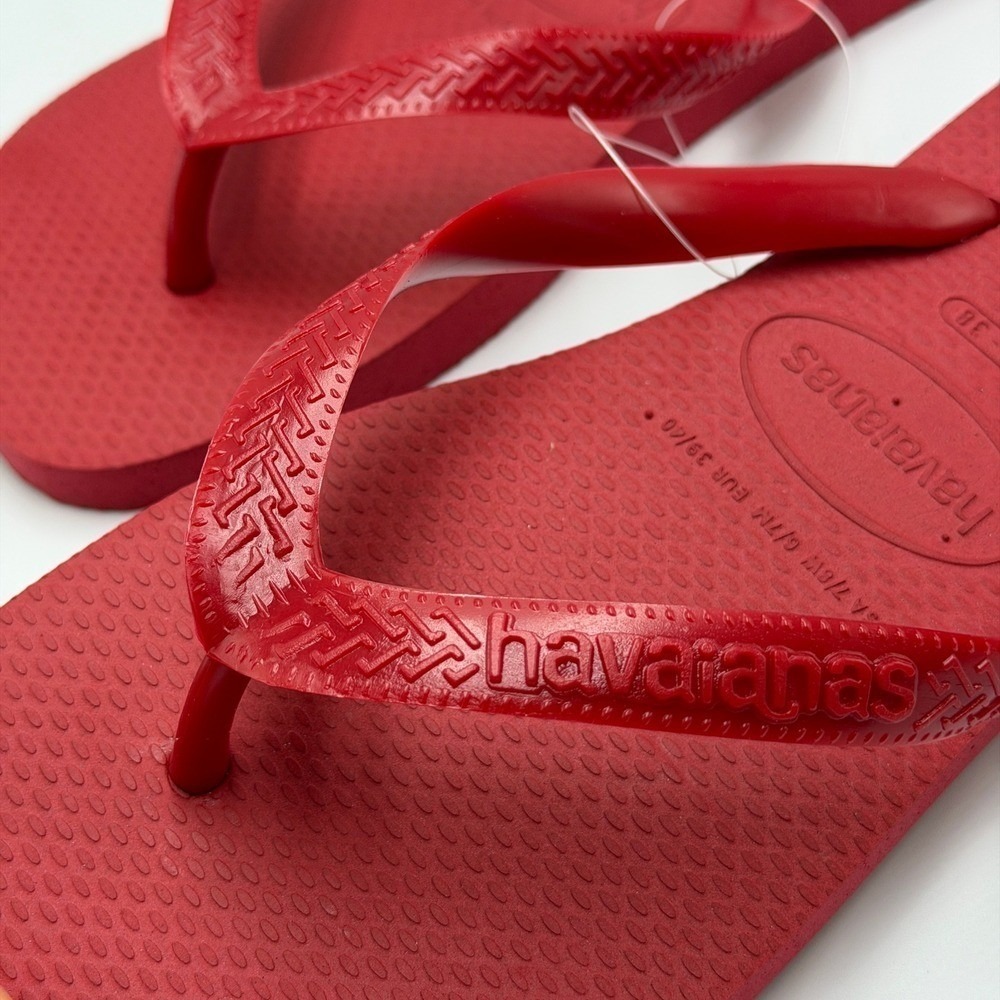 Havaianas Red Women's Flip Flop Sandals - Picture 5 of 7